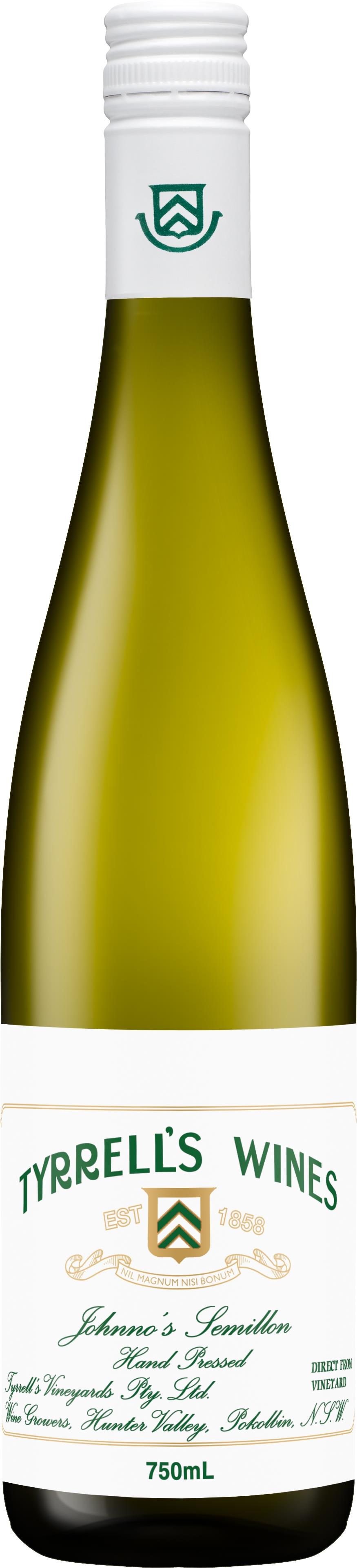 Tyrrell’s Wines Johnno's Semillon 2024 Hunter Valley